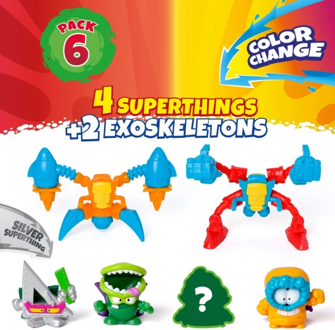 Figúrka SuperThings Mutant Battle 6 ks