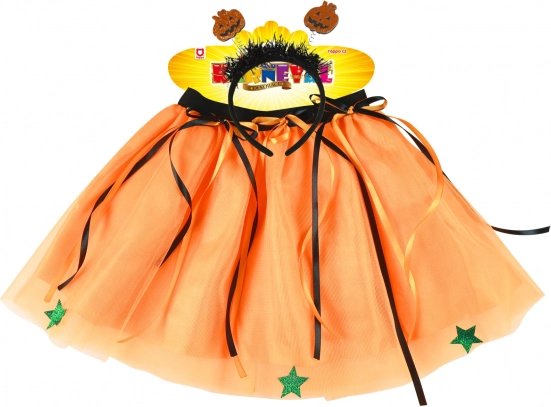 Roztomilá tutu sukňa s halloweenskym vzhľadom
