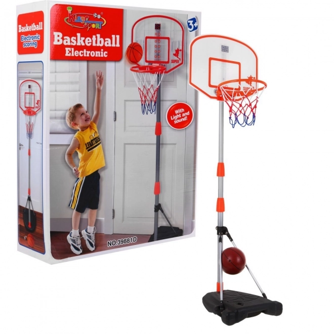 Basketbalový kôš s elektronickým počítadlom 170 cm