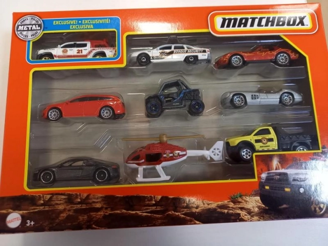 Darčeková kolekcia autíčok Matchbox 9 ks