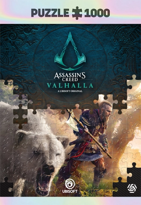 Puzzle Assassin's Creed Valhalla - Eivor a ľadový medveď 1000 dielikov