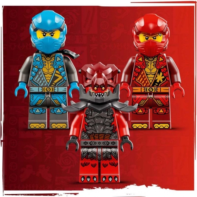 LEGO Ninjago Búrkový jazdec-mech Kai