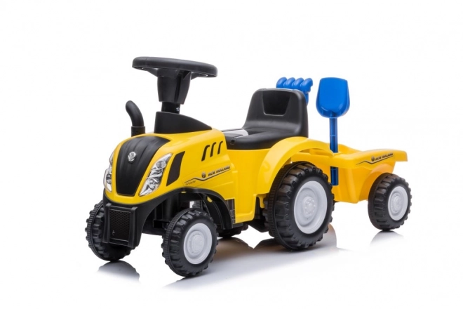 Odrážadlo traktor New Holland žlté