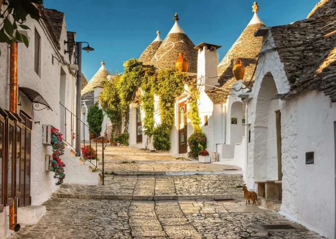 Ravensburger puzzle Alberobello Taliansko 1000 dielikov