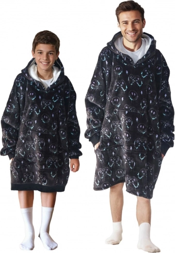 Pohodlný oversize strih s veľkou kapucňou