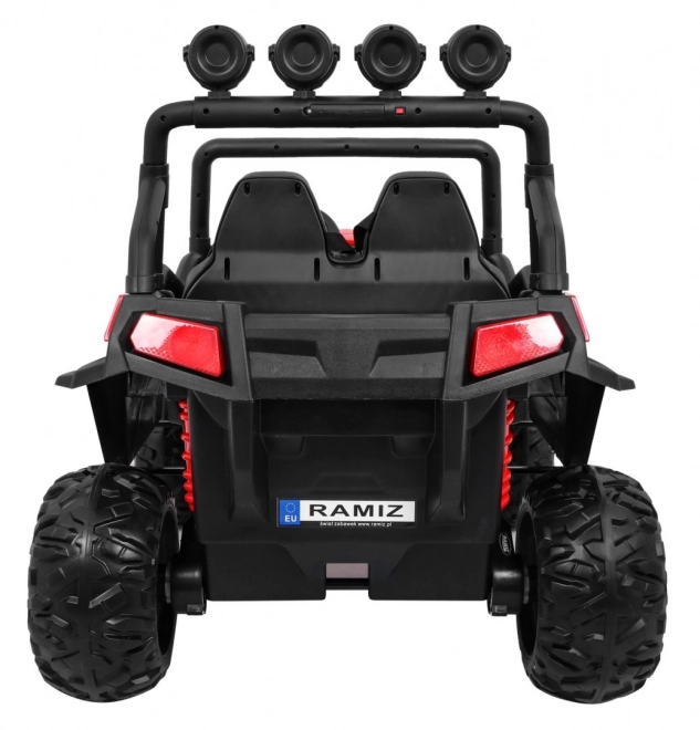Detské elektrické auto 4x4 s čalúnením, MP3 a svetelnými efektmi