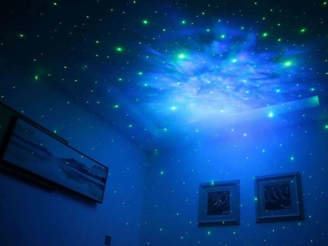Nočná lampa s projektorom LED Astronaut