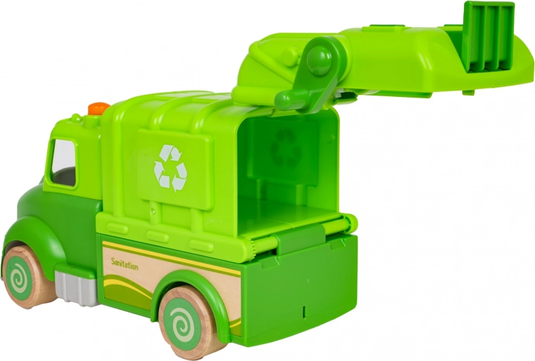 Funkčný zdvihák a vyklápací kontajner