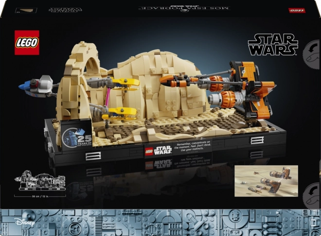 LEGO Star Wars Závody kluzákov v Mos Espa – diorama