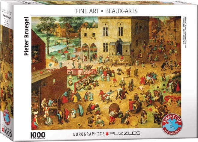 Eurographics puzzle Detské hry 1000 dielikov
