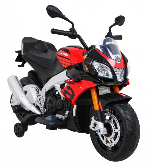 Aprilia Tuono V4 motor na akumulátor pre deti červený