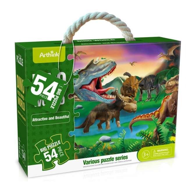 Maxi puzzle s dinosaurami