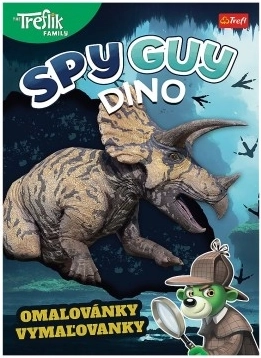 Omaľovánky Spy Guy Dino