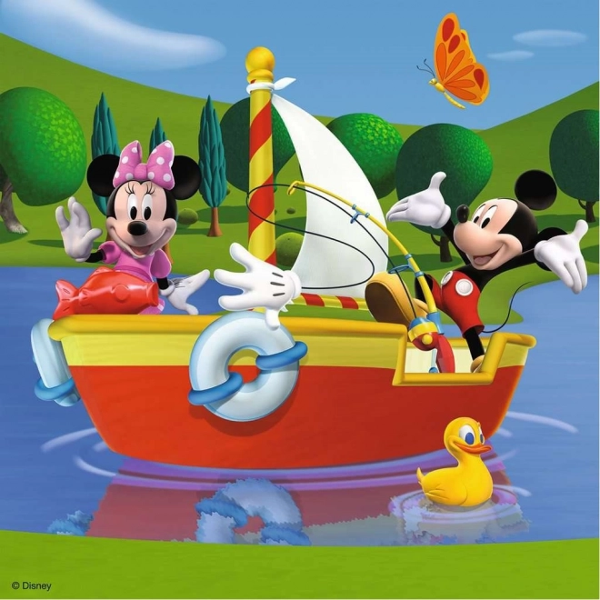 Ravensburger puzzle Mickeyho klubík 3x49 dielikov