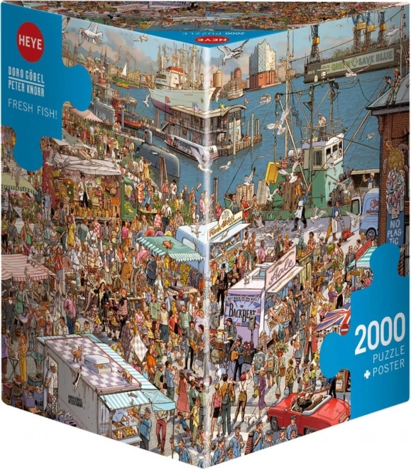 Heye puzzle Čerstvé ryby 2000 dielikov