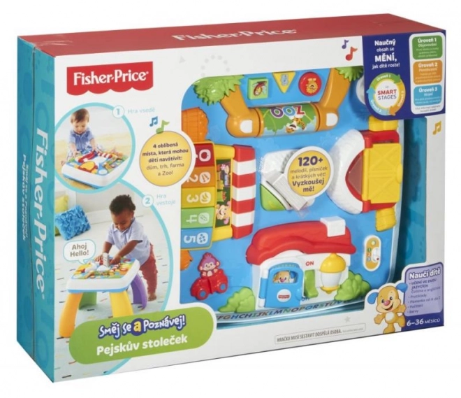 Fisher Price pejskův stolček Smart Stages