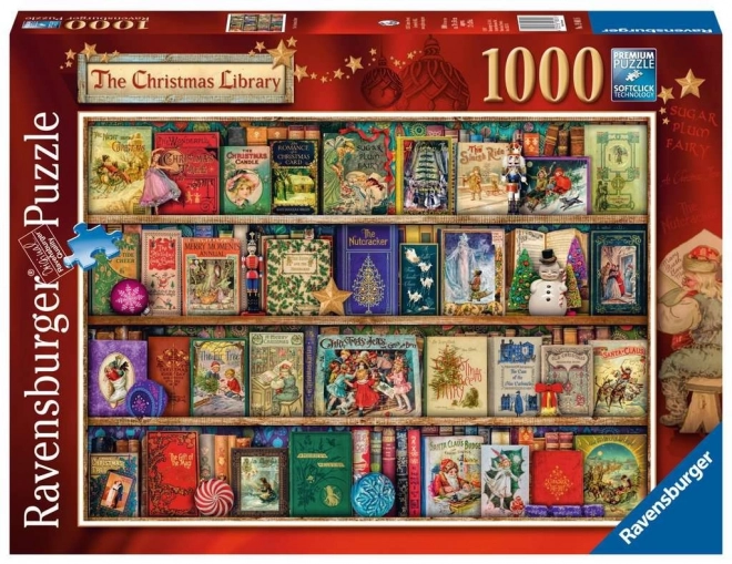 Puzzle Vianočná knižnica 1000 dielikov