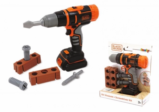 Mechanická aku vŕtačka/šroubovák Black & Decker