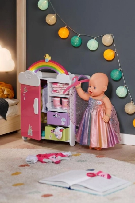 Duhová skriňa pre bábiku BABY born
