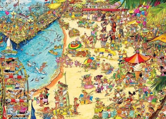 Skladačka Pobrežná zábavy 1000 kúskov