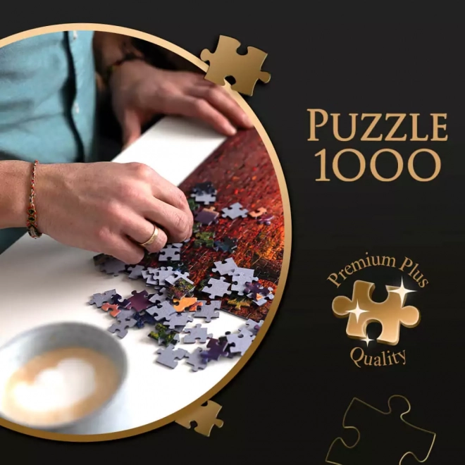 Puzzle 1000 dielikov prémiovej kvality Návšteva Santorini