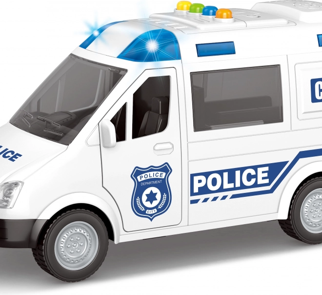 Policajné auto s efektmi 22 cm
