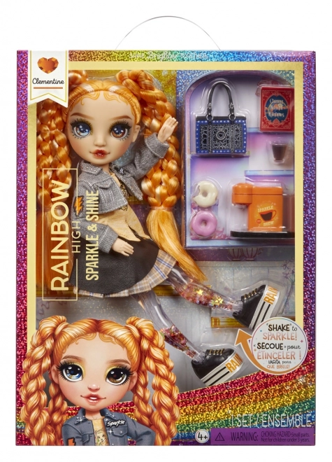 Rainbow High Sparkle & Shine bábika - Clementine