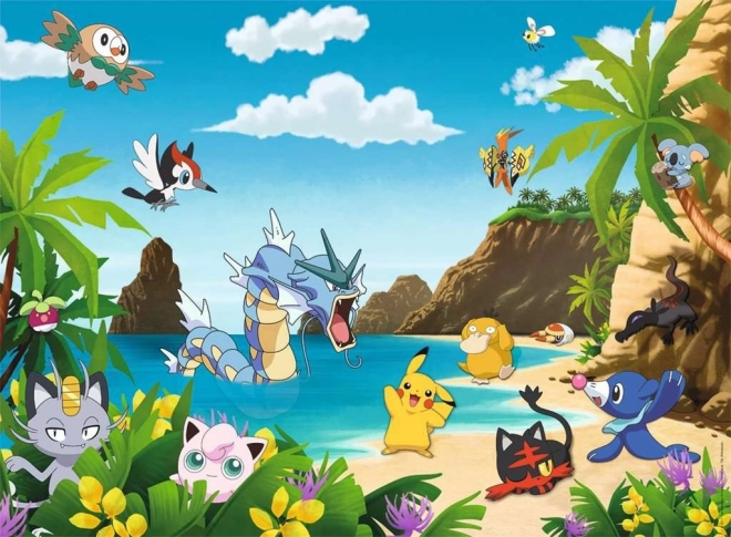 Ravensburger puzzle Pokémon: Chyť ich všetkých! XXL 200 ks