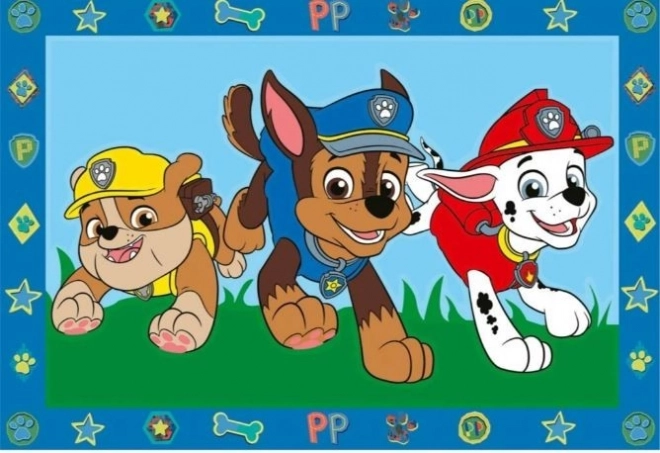 Obraz maľovanie podľa čísel pre deti Junior PAW Patrol