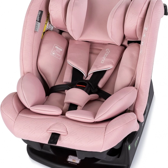 Autosedačka Chipolino Aviato i-Size 40-150 cm Ružová Marshmallow