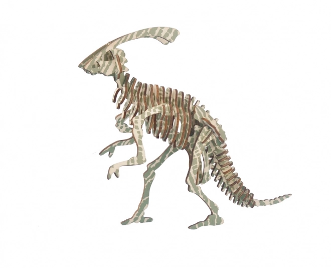 Drevené 3D puzzle Parasaurolophus