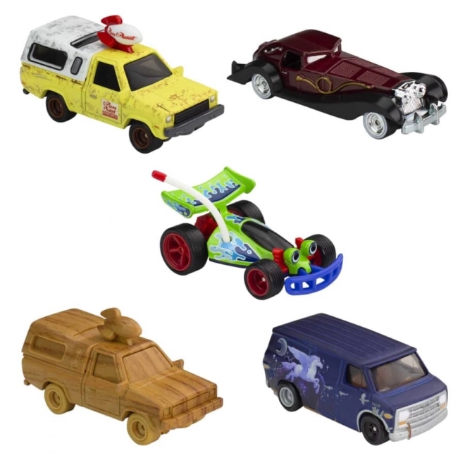 Hot Wheels Premium 100 rokov Disneya sada 5 áut