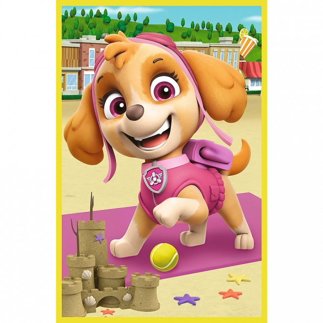 Puzzle 3x50 Naše psíky Trefl