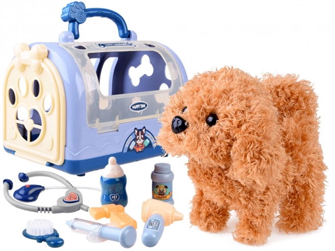 Interaktívny set malý veterinár so psíkom