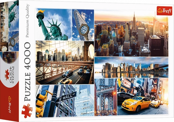 Puzzle New York 4000 Dielikov