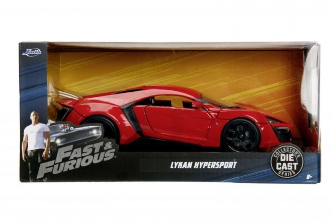 Rýchlo a zbesilo auto Lykan Hypersport 1:24