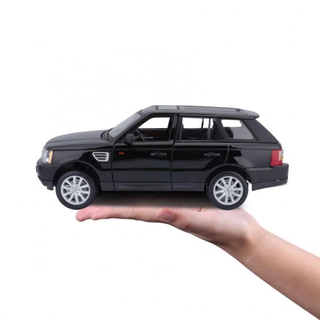 Bburago Range Rover Sport čierna v merítku 1:18