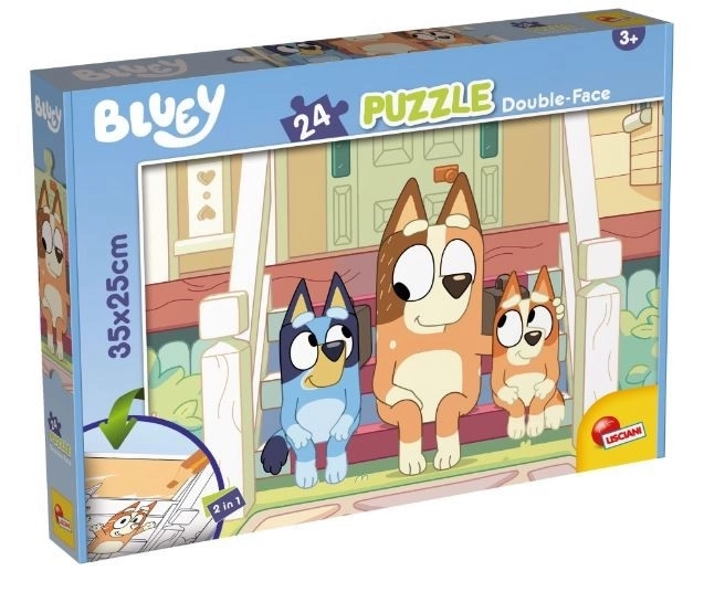 Puzzle 24 dielikov plus Bluey