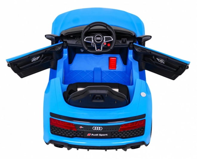 Elektrické autíčko Audi R8 Biele – Modrá