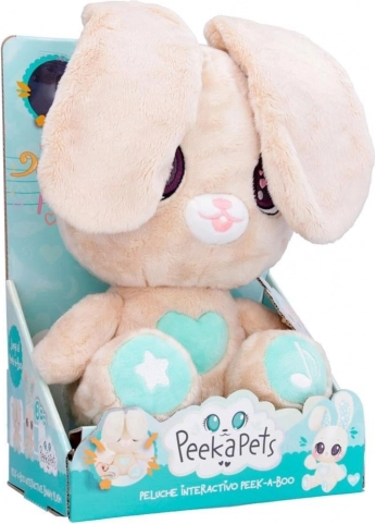 Interaktívny plyšový zajačik Peekapets 45 cm