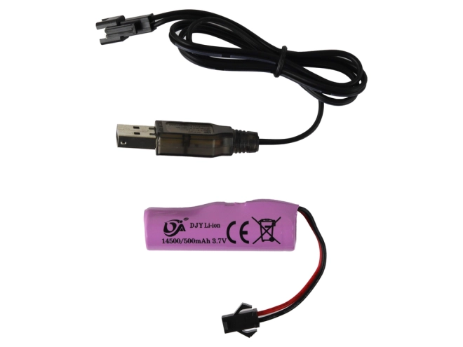 Nabíjateľný akumulátor s USB nabíjaním