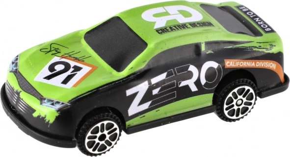 Mini pretekárske auto 6 cm mix farieb
