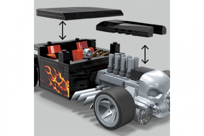 Mega Bloks HW Zberateľský Bone Shaker