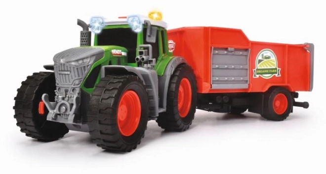 Traktor Fendt s prívesom