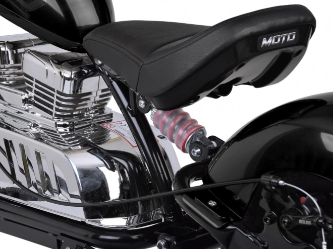 Elektrický motocykel Chopper pre deti – Čierna