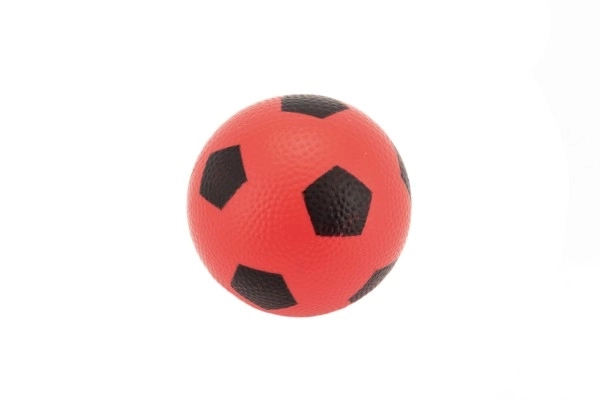 Futbalová lopta z gumy 12 cm mix farieb v sieťke