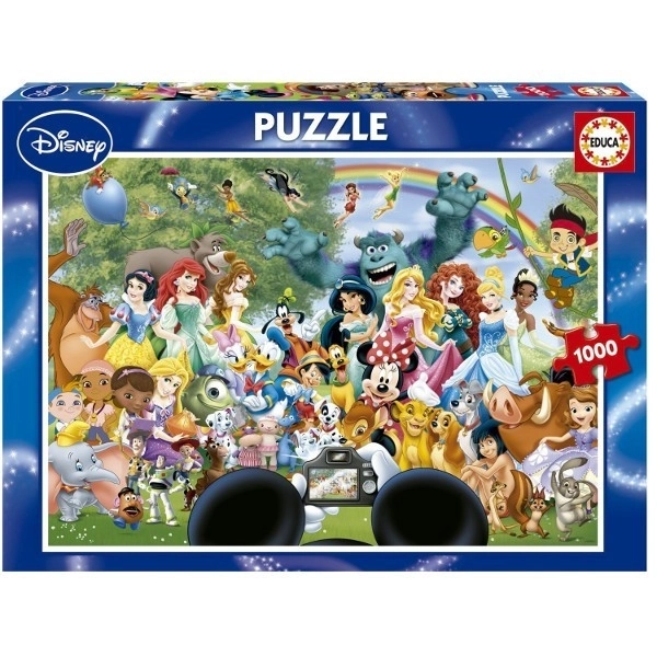 Educa puzzle Úžasný svet Disney II 1000 dielikov