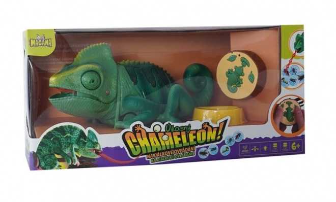 Chameleón na ovládanie