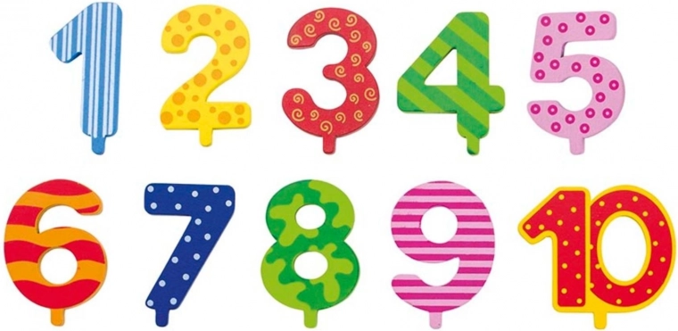 Číslice 1–10 pre každý vek