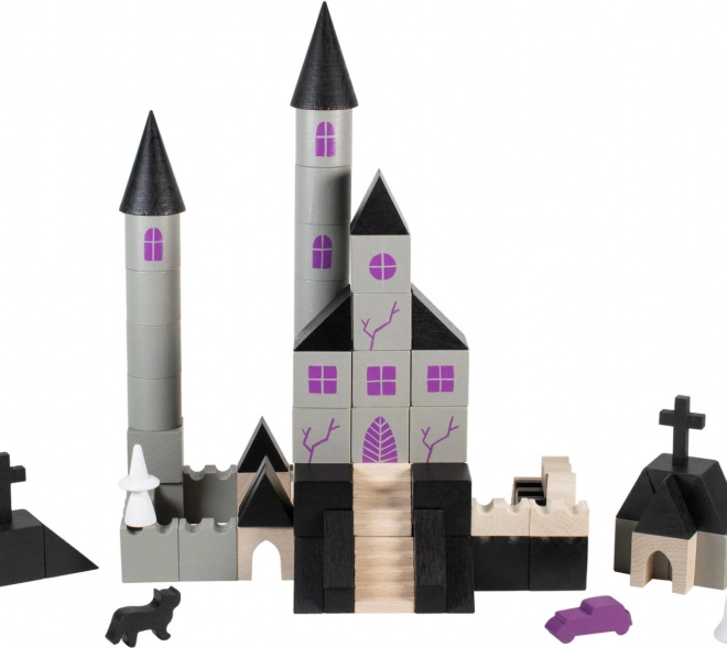 Drevená stavebnica Strašidelný hrad